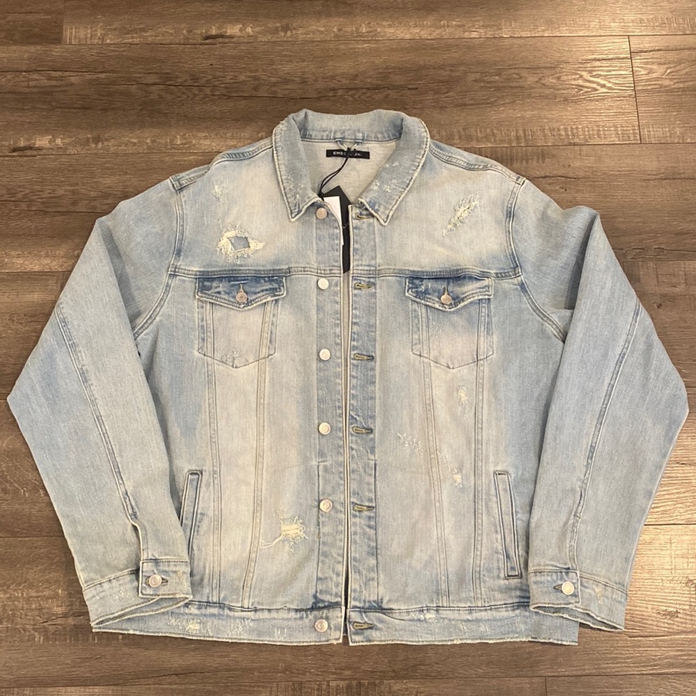 Embellish Blue Jean Jacket